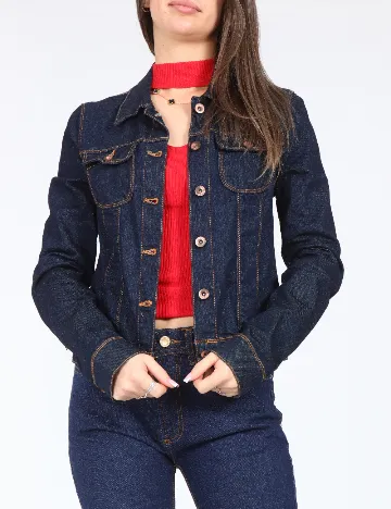 Jacheta Zara, albastru Albastru