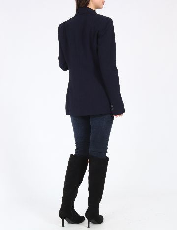 Sacou Zara, bleumarin