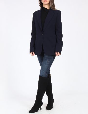 Sacou Zara, bleumarin