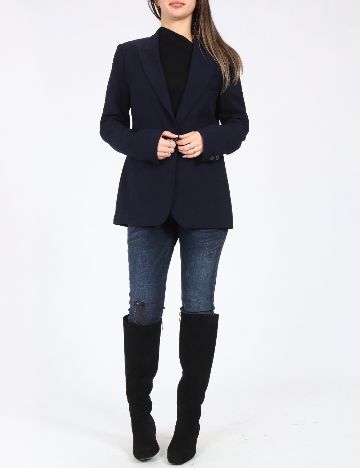 Sacou Zara, bleumarin