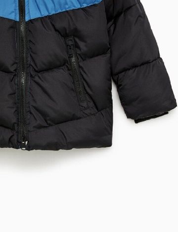 Geaca Zara, albastru/negru