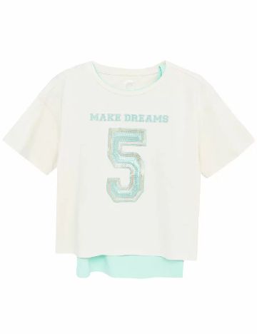 Set tricou si maiou Cool Club, mix culori