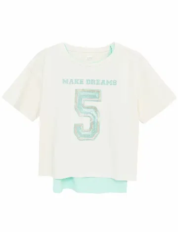 Set tricou si maiou Cool Club, mix culori Mix culori