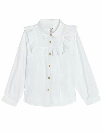 Camasa Cool Club, alb