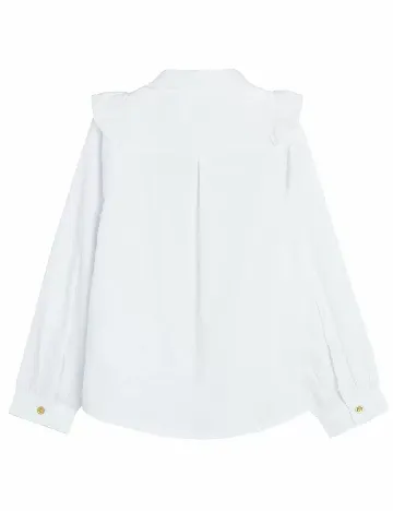 Camasa Cool Club, alb Alb