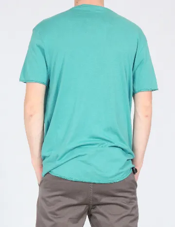 Tricou Bershka, verde Verde