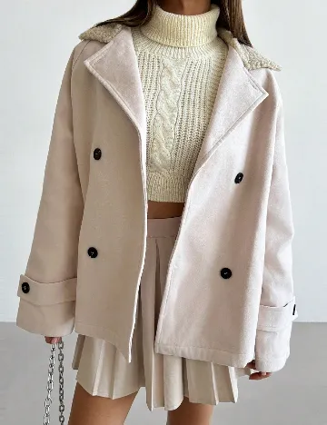 Jacheta SHEIN, bej Crem