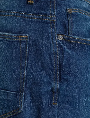 Blugi Pull&Bear, albastru Albastru