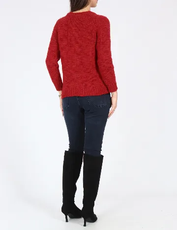 Cardigan Zara, rosu Rosu