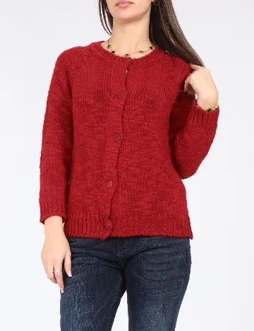 Cardigan Zara, rosu Rosu