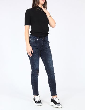 Blugi Pull&Bear, bleumarin