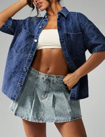 Jacheta Missguided, bleumarin Albastru