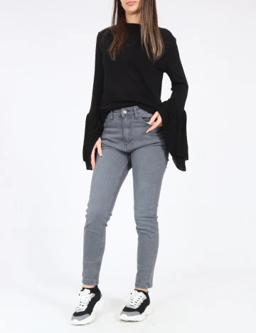 Blugi Pull&Bear, gri Gri