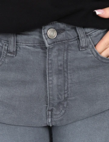 Blugi Pull&Bear, gri Gri