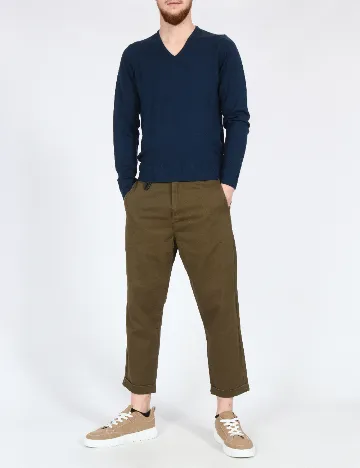 Pantaloni Bershka, verde Verde