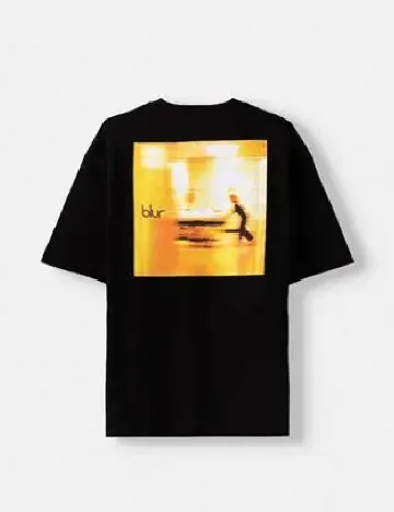 Tricou Bershka, negru Negru