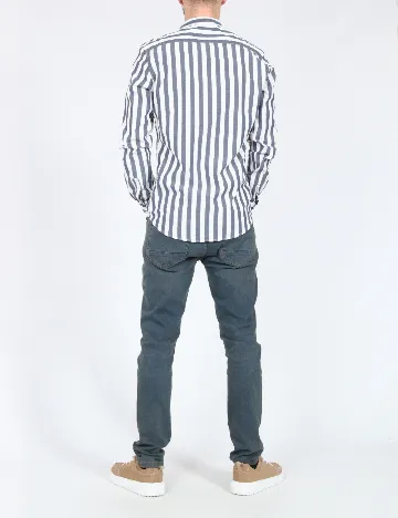 Blugi Pull&Bear, albastru Albastru