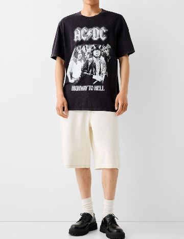 Tricou Bershka, negru