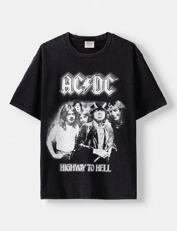 Tricou Bershka, negru Negru