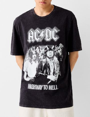 Tricou Bershka, negru