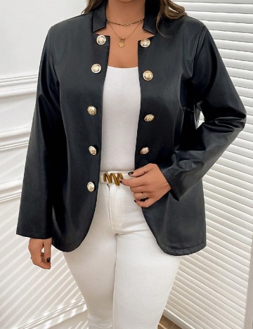 Jacheta SHEIN CURVE, negru