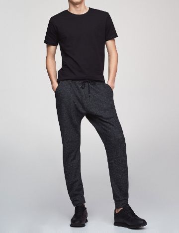Pantaloni Pull&Bear, gri