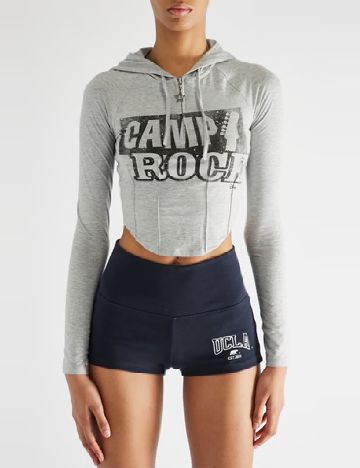 Top Bershka, gri