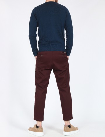 Pantaloni Pull&Bear, visiniu