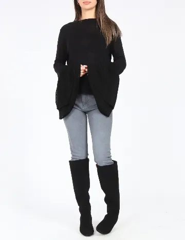 Bluza Bershka, negru Negru