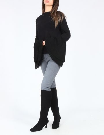 Bluza Bershka, negru