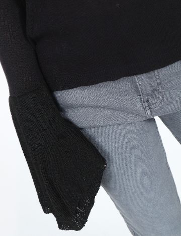 Bluza Bershka, negru