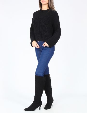 Bluza Bershka, negru