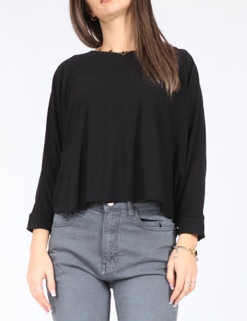 Bluza Bershka, negru