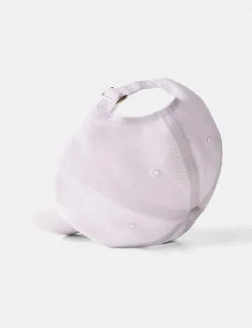 Sapca Bershka, alb Alb