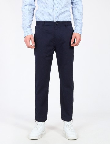 Pantaloni Bershka, bleumarin