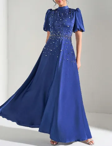 Rochie lunga SHEIN, albastru Albastru