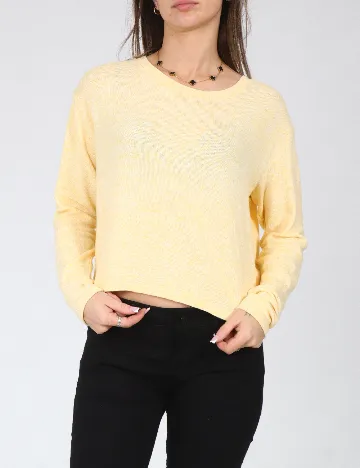 Bluza Bershka, galben Galben