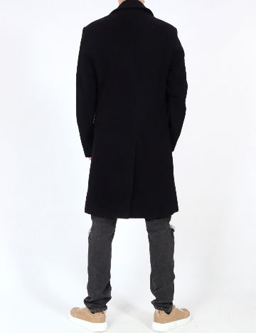 Palton Zara, bleumarin