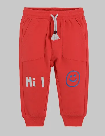 Pantaloni Cool Club, rosu Rosu