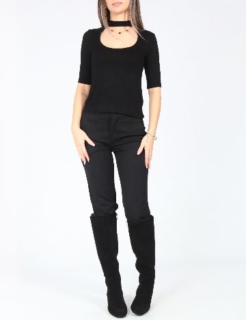 Bluza Bershka, negru