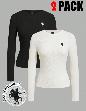 Set bluze 2 bucati SHEIN, mix culori