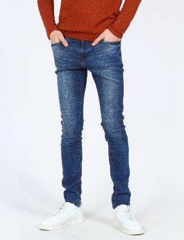 Blugi Pull&Bear, albastru