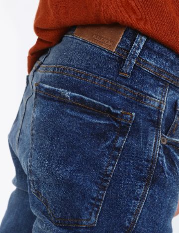 Blugi Pull&Bear, albastru