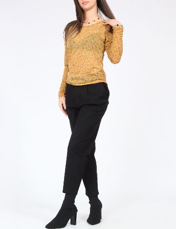 Pantaloni Pull&Bear, negru