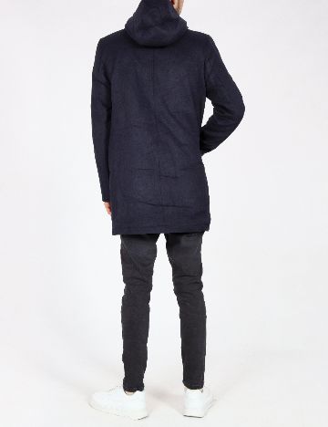 Palton Zara, bleumarin