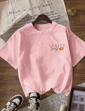 Tricou SHEIN, roz Roz