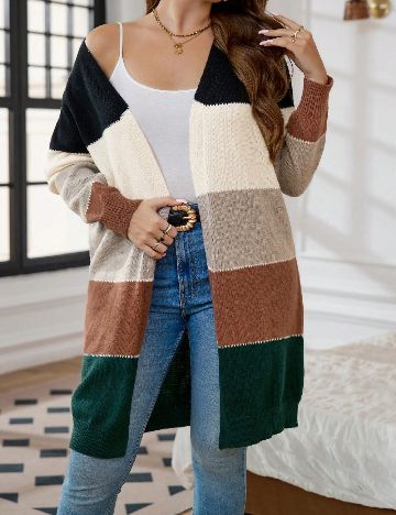 Cardigan SHEIN CURVE, mix culori