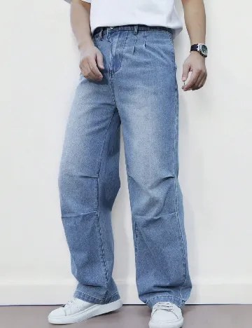 Blugi SHEIN, albastru Albastru