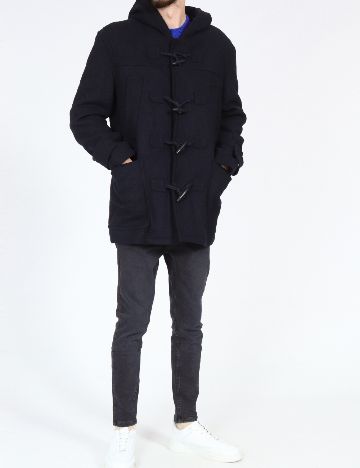 Palton Zara, bleumarin