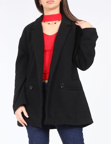 Jacheta Oversize Zara, negru